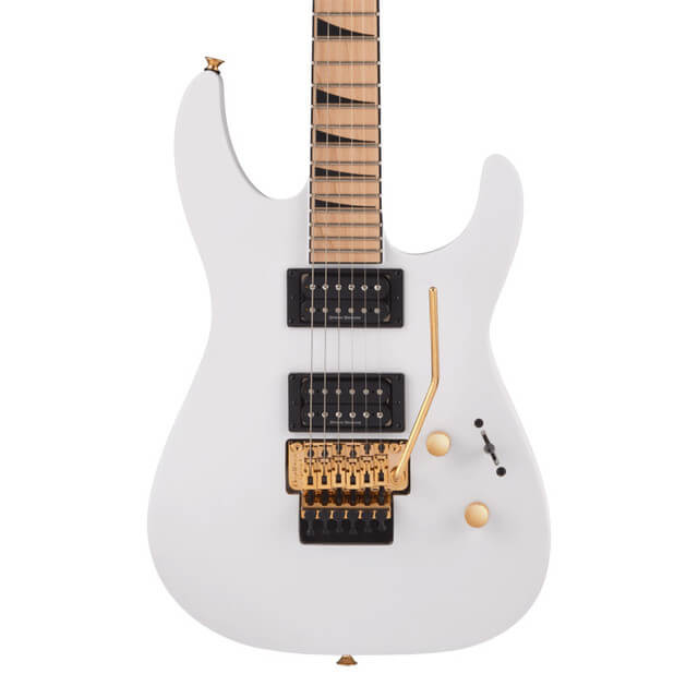 Jackson white guitar